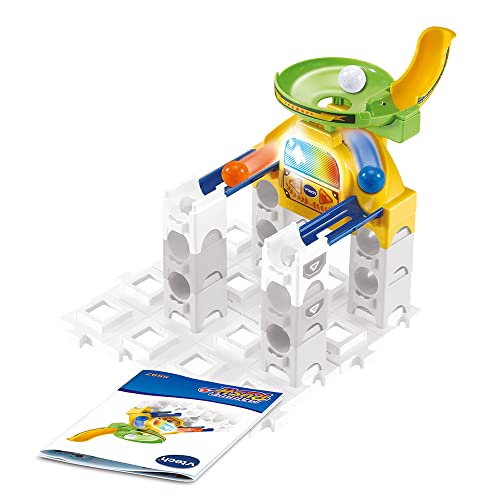 Vtech Marble Rush – Estensione Lights And Sound Imbuto – Kit Di Espansione Interattivo Per Pista A Sfera Con Imbuto – Compatibile Con Tutti I Set Marb