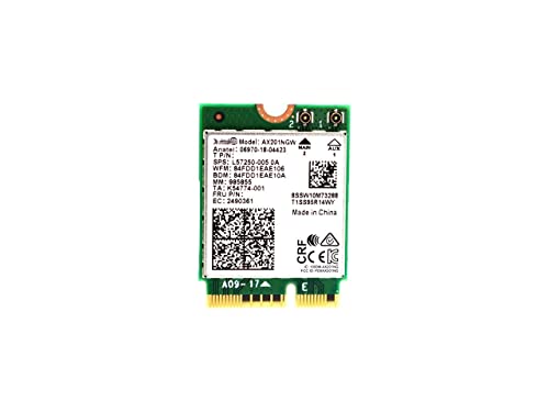 Ngwg. Nv Nic Wi-Fi 6 Ax201 2230 2X2 Nessun Adattatore Di Rete Vpro