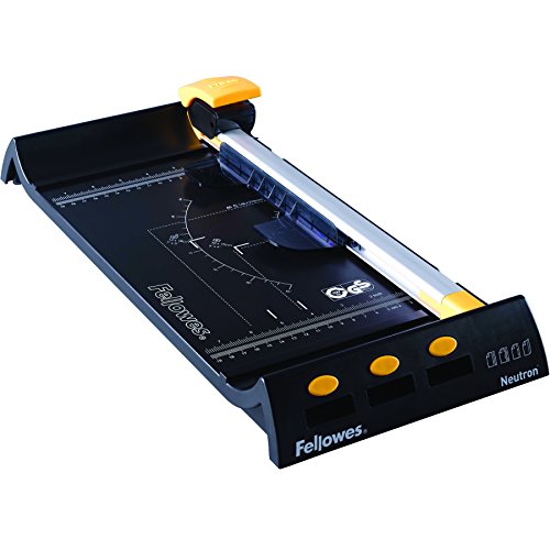 Fellowes 5410001 Taglierina Neutron A4, Capacità 10 Fogli, Formato A4