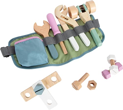 Small Foot Cintura Nordic, Regolabile E Con Diversi Attrezzi In Legno, Dai 3 Anni, 11874 Toys, Multicolore