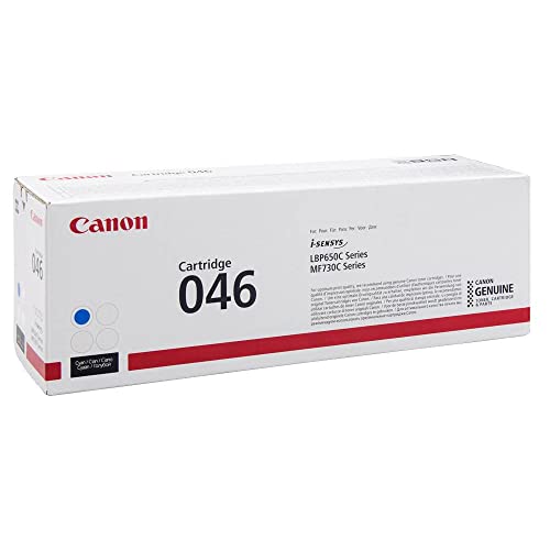 Canon Cartuccia 046 C Toner Nero, Rendimento 2.300 Pagine, Imballo In Cartone