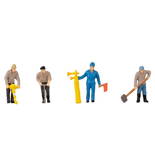 Faller- Set Di Statuette Con Mini Effetto Sonoro Per Costruzioni Di Binari E Tremolo, 180238
