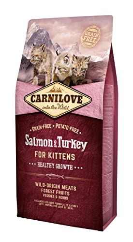 Carnilove Feline Kitten Salmon Pavo 6Kg