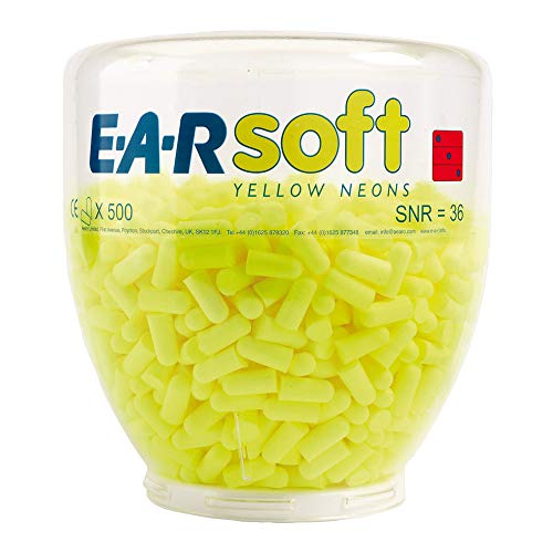 3M E-A-R Classic Inserti Auricolari, Senza Cordicella, 500 Coppie