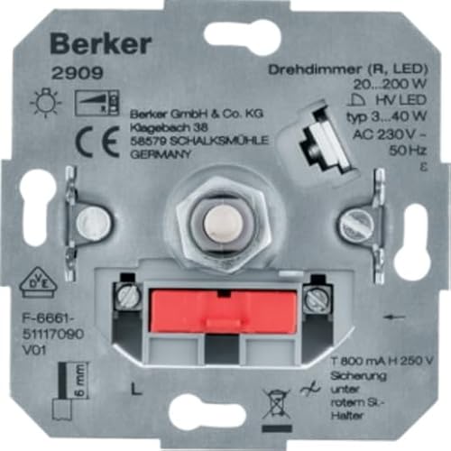 Regulador Rotativo (R, Led)