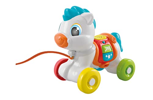 Clementoni - 17812 - Pull Along Pony - Early Development & Activity Toys, First Steps, Animal Push And Pull Toy, Walker Toy, Learning Toys, Toddler 10