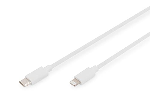 Cavo Di Ricarica Usb 2.0-1,0 M - Da Usb C (M) A Lightning (M) - 480 Mbps - Cavo Di Connessione - Blister - Bianco