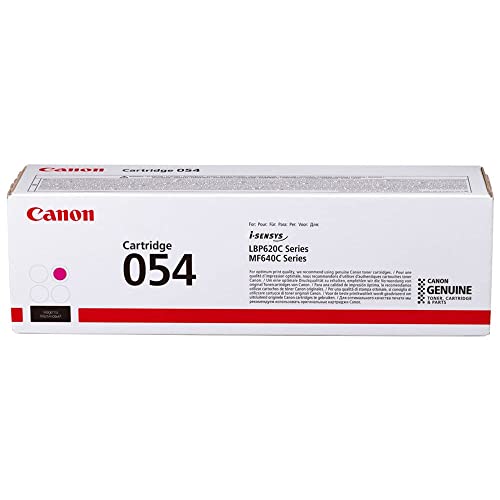 Canon Cartuccia 054 M Toner Magenta, Rendimento 1200 Pagine, Imballo In Cartone