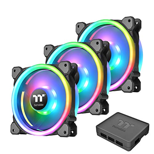Thermaltake Riing Trio 12 Led Rgb Plus Tt Premium Cl-F072-Pl12Sw-A