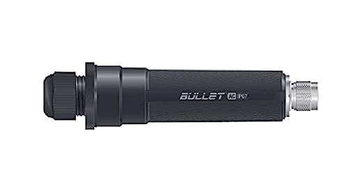 Ubiquiti Networks Airmax Bullet, Dual Band Ac, Titanium, Bulletac-Ip67 (Ac, Titanium)