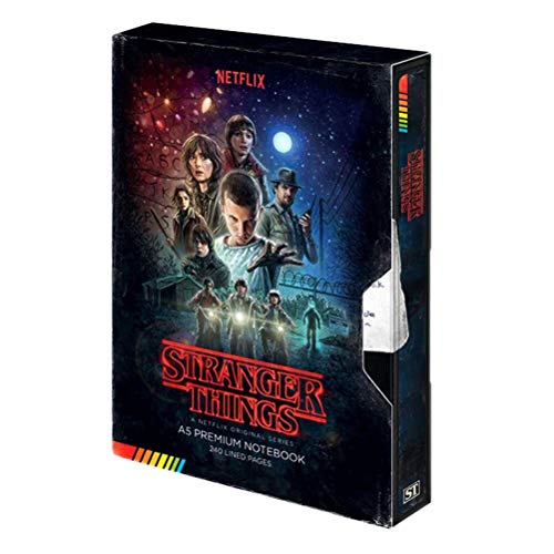 Cuaderno De Notas A5 Premium – Stranger Things (Vhs)
