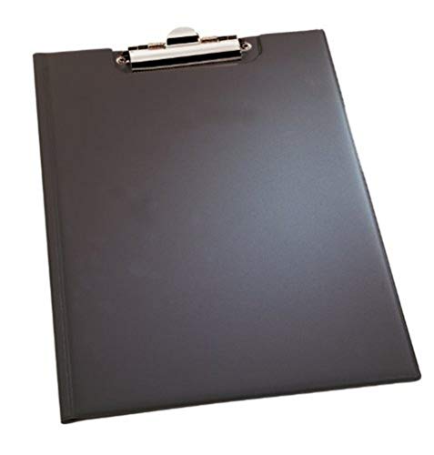 Durable 235901 - Cartella Portablocco Con Tasca Interna Porta Fogli Sfusi, A5, Nero