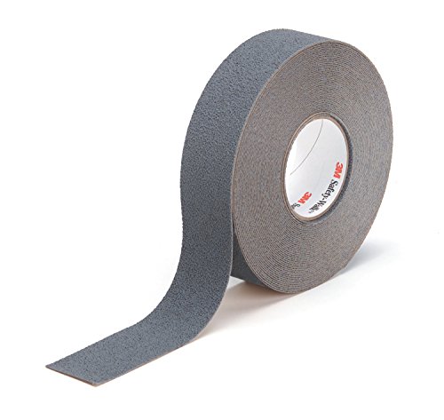 Safety-Walk 93433 Nastro Antiscivolo Con Struttura Superficiale In Gomma Di Spessore Medio, Grigio