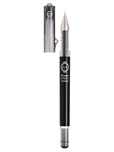 Pilot Gtec Maica - Penna Rollerball A Punta Extra-Sottile, Colore: Nero