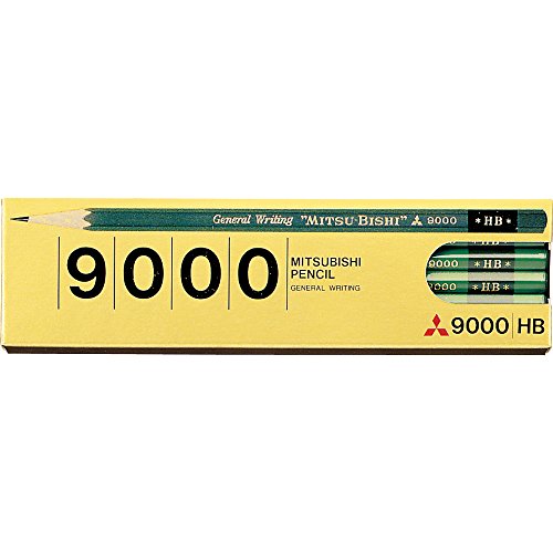 Mitsubishi Pencil 9000 - Confezione Matite K9000 Hb Della "Mitsubishi Pencil Co Ltd"