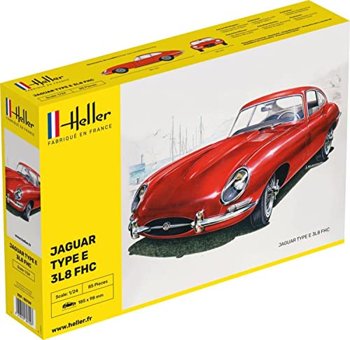 Heller - 80709 - Jaguar E-Type Fhc 3L8-85 Camere - 1/24 Scala