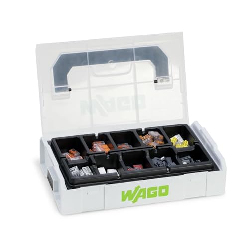 Wago 887 – 950 Collegamento Morsetti Set, Grigio Chiaro
