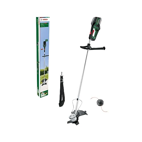 Bosch Decespugliatore A Batteria Advancedbrushcut 36V-23-750 Per Decespugliamento Gravoso, 36 Volt System, Diametro Di Taglio: 33 Cm (Filo), 23 Cm (La