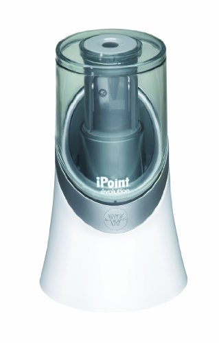 Westcott E-55031 00 Temperamatite Elettronico Ipoint Évolution, Bianco