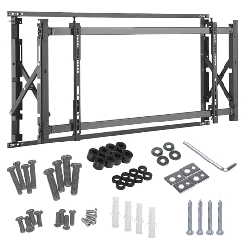 Maclean Mc-846 Staffa Supporto Da Parete A Muro Per Video Tv 55 "-60" Vesa 800X600 Max 35 Kg