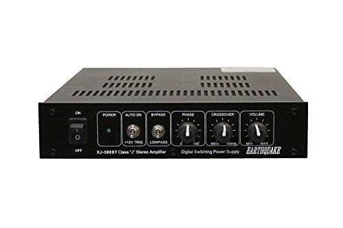 Earthquake Sound Xj-300St - Amplificatore Stereo Classe J, 320 Watt, 12 V