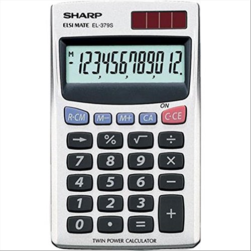 Sharp El 379 Sb Calcolatrice Tascabile