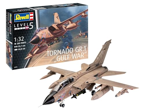 Revell 03892 Tornado Gr.1 Raf Guerra Del Golfo Scala 1:32 Kit Di Modelli In Plastica Non Verniciata/Non Verniciata
