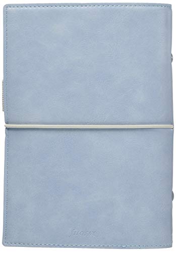 Filofax - Domino, Diario Personale, Colore Azzurro, Celeste, 2021