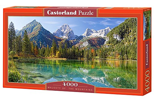 Jigsaw Puzzle - Majesty Of The Mountains - Castorland - 4000 Pezzi