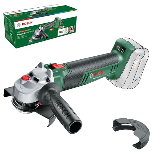 Bosch Home And Garden Minismerigliatrice Angolare A Batteria Universalgrind 18V-75 (Senza Batteria; Per Smerigliatura, Taglio, Spazzolatura E Levigatu
