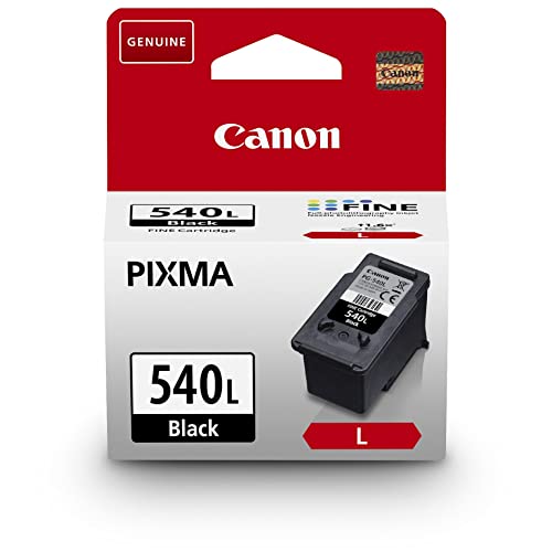 Canon Pg-540 - Cartuccia Certificata Canon - Formato Large - Nero - Imballaggio Cartone Riciclabile