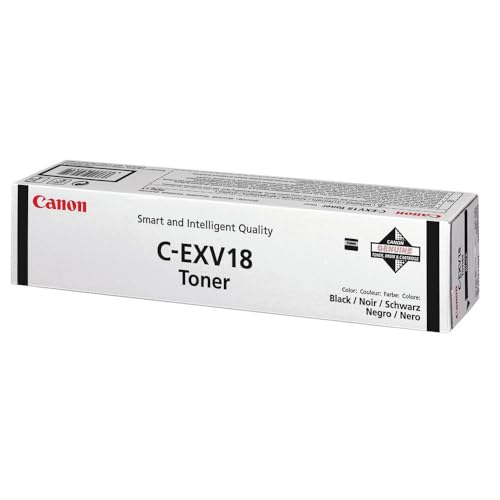 Canon Toner C-Evx 18 For Ir1018/Ir1022 Black Cartouche De Toner 1 Pièce(S) Original Noir