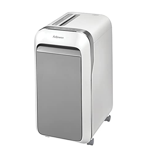 Fellowes Distruggi Documenti A Microframmento Lx221, 20 Fogli, Per Piccolo Ufficio, Da 3 A 5 Utenti, Distruggidocumenti Con Tecnologia Intellibar, 100