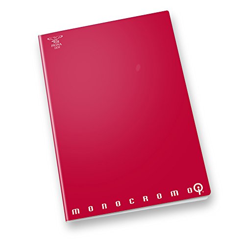 Pigna Monocromo 0227058Qi, Quaderno Formato A4, Rigatura Qi, Quadretto E Rigo Intelligente Per Dislessia, Disgrafia, Disortografia, Carta 100G/Mq, Pac