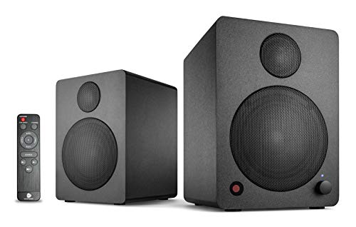 Wavemaster Cube Mini Neo Black - Sistema Di Altoparlanti Da Scaffale (36W) Con Streaming Bluetooth, Connessione Digitale E Telecomando Ir (66370) – Ne