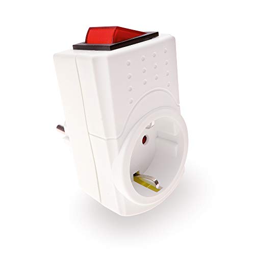 Rev Ritter 0512085777 - Adattatore Per Presa Elettrica Con Interruttore