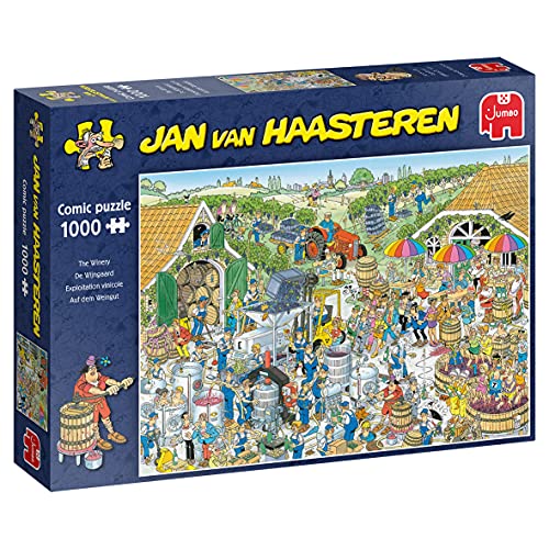 Jumbo- The Winery-1000 Pezzi Jan Puzzle, Multicolore, J19095
