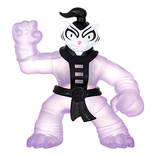 Heroes Of Goo Jit Zu Shifters Helden Pack – Bengal Super Elastico Con Riempimento Glow In The Dark E Unica Trasformazione Dello Slime, Colore Nero, 42