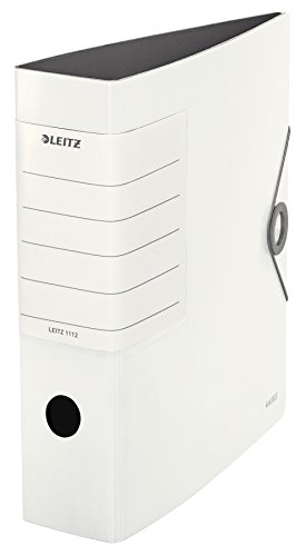 Leitz Registratore In Polyfoam 180° - F.To Commerciale Dorso 8.2 Cm - Bianco - 11120001