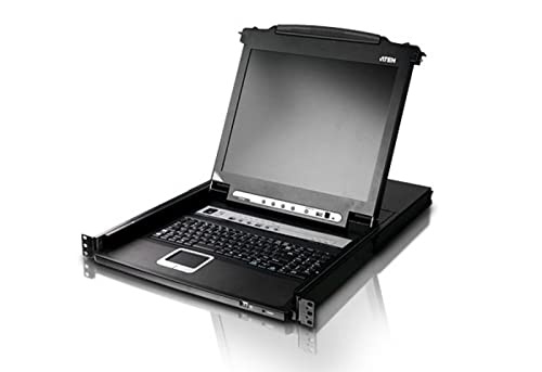 Aten Idata Cl-5708M - Switch Kvm Usb-Ps2 Vga 8 Porte Con Lcd 17'' E Porta Usb, Cl5708M