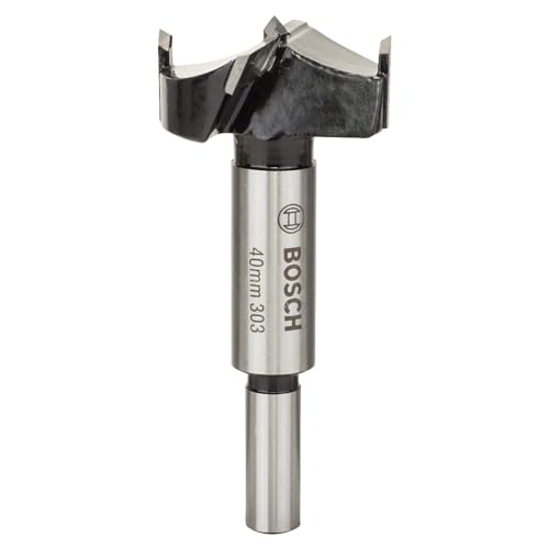 Bosch Home And Garden 1 X Punta Forstner In Metallo Duro (Ø 40 Mm, Accessori Trapani)
