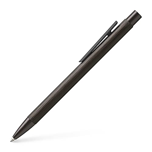Faber-Castell 146255 - Penna A Sfera Neo Slim In Alluminio, Larghezza Pennino M, Canna Di Fucile