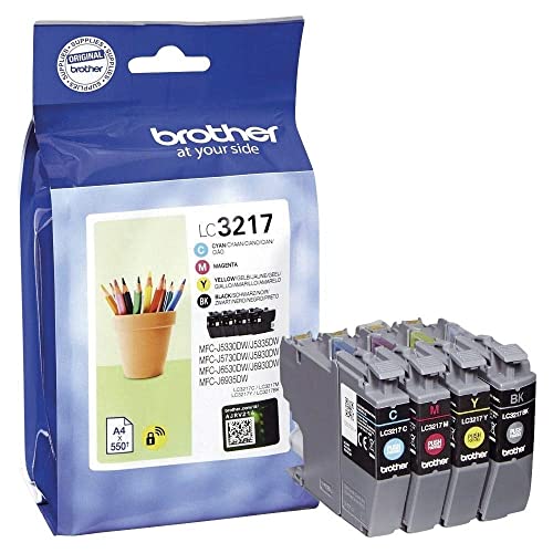 Brother Lc-3217 Original Nero, Ciano, Magenta, Giallo Multipack