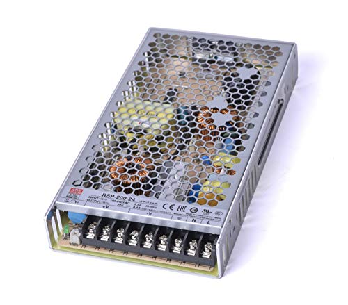 Kingled - Alimentatore 24V 200W 8.4A Modello Meanwell Rsp-200-24 Trasformatore 24V Switching Da 85-264V A Dc 24V Non Impermeabile