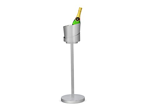 Leopold Vienna Lv223003 Refrigeratore Per Champagne, Acciaio, Silver