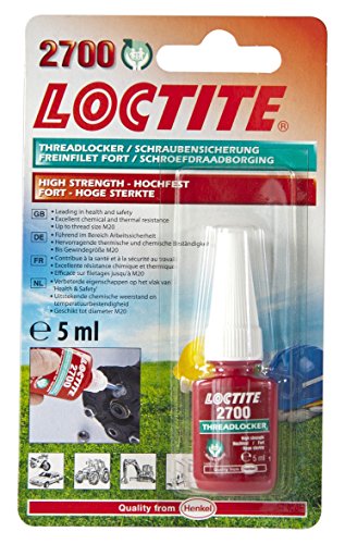 2700 Henkel/Loctite 1 5/Threadlocker Di Salute E Sicurezza, Alta Resistenza, 5 Ml