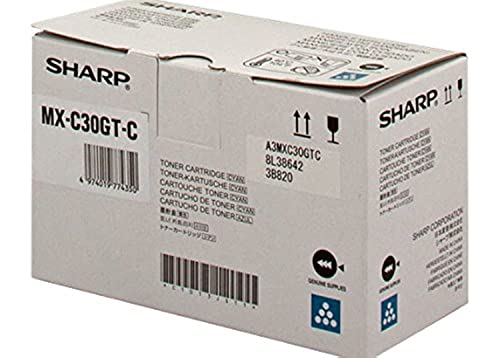 Sharp Mx-C30Gtc Toner Cartridge 1 Pc(S) Original Cyan