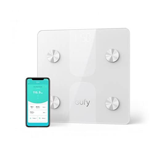 Eufy Smart Scale C1 T9146H21 Personal Scale Square White Electronic Personal Scale