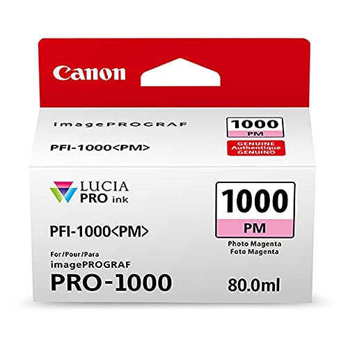 Canon Pfi-1000 Pm Serbatoio Inchiostro, Magenta Fotografico