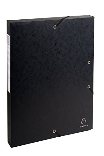 Boite De Classement Exabox En Carte Lustree Nature Future - Dos De 25Mm - 24X32Cm Pour A4